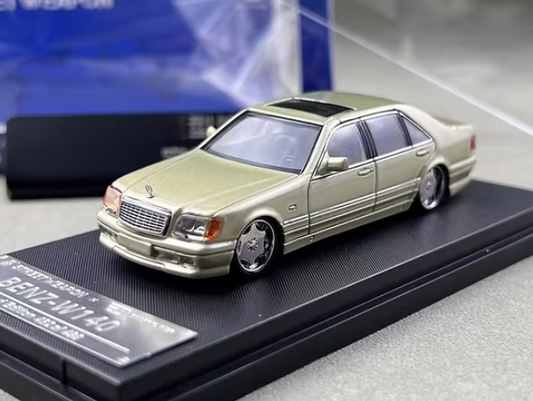Street Weapon 1:64 Mercedes Benz S600 W140 - Champagne