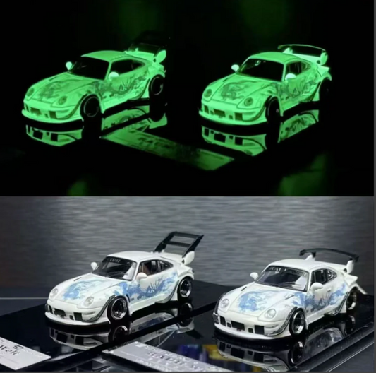 Street Weapon 1:64 RWB 993 Luminous Dragon - 2 Styles