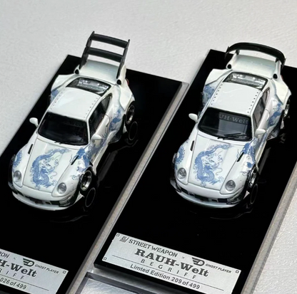 Street Weapon 1:64 RWB 993 Luminous Dragon - 2 Styles