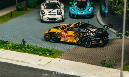 Tarmac Works 1:64 Taiwan 7-Eleven Exclusive Porsche 911 GT3 R 24H Le Mans 2024 Winner Of LMGT3