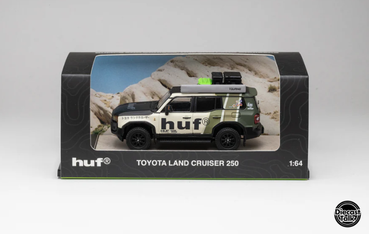 HUF x Diecast Talk 1:64 Toyota Land Cruiser 250