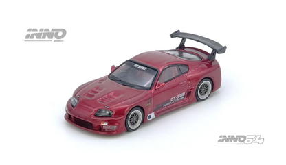 Inno64 1:64 Toyota Supra A80 TOP SECRET GT300 - Red