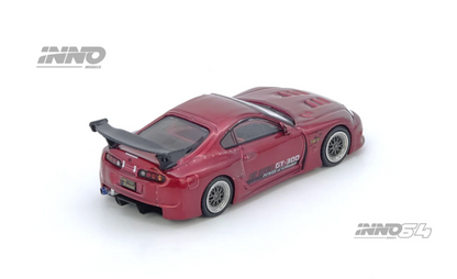 Inno64 1:64 Toyota Supra A80 TOP SECRET GT300 - Red