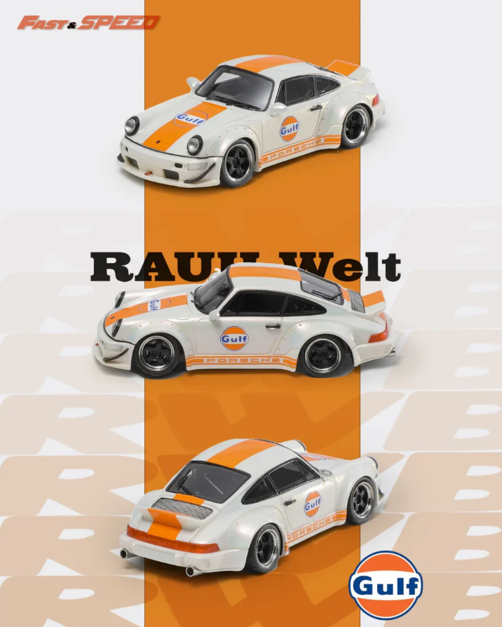 Fast Speed 1:64 Porsche RWB 964 - Gulf