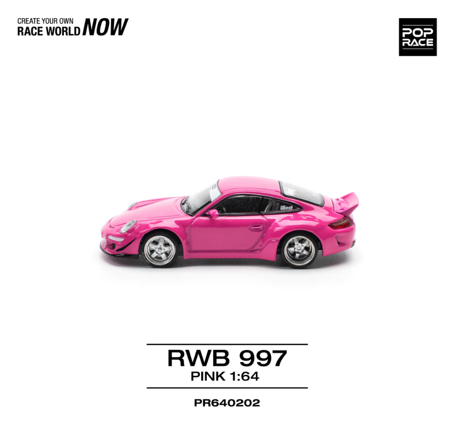 Pop Race 1:64 RWB Pink