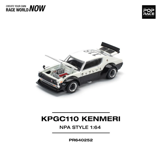 Pop Race 1:64 KPGC110 Kenmeri - NPA Style