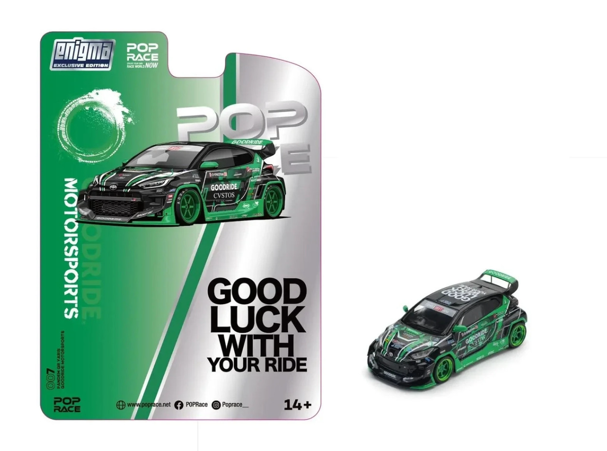 Pop Race X Enigma 1:64 Pandem GR Yaris RHD - Goodride Motorsports