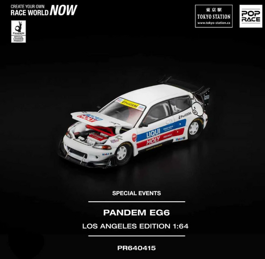 Pop Race 1:64 Pandem EG6 Los Angeles Edition
