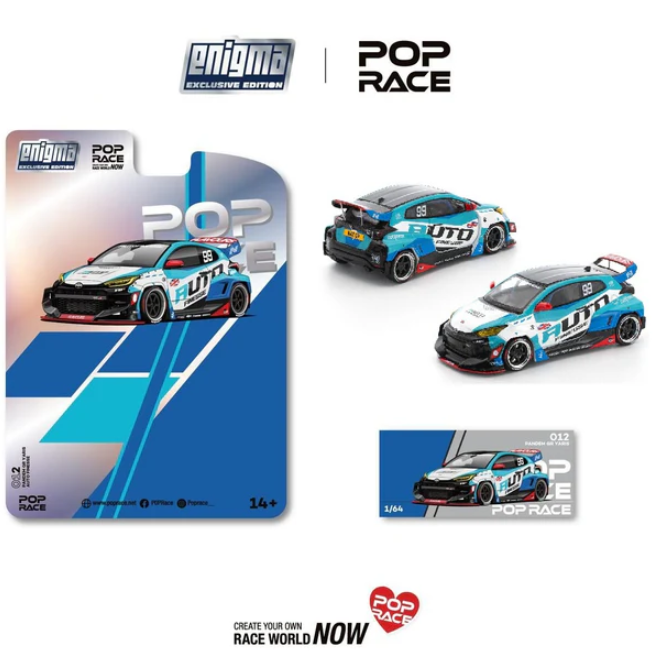 Pop Race 1:64 Enigma Exclusive Pandem GR Yaris - Auto Finesse