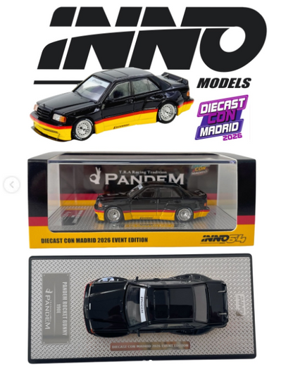 Inno64 1:64 Pandem Rocket Bunny 190E Diecast Con Madrid 2026 Event Edition