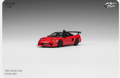 Micro Turbo 1:64 Custom NSX Race Car - Classic Red