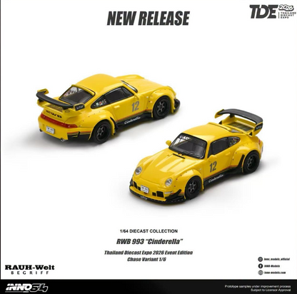 Inno64 1:64 2026 Thailand Diecast Expo - RWB 993 Cinderella