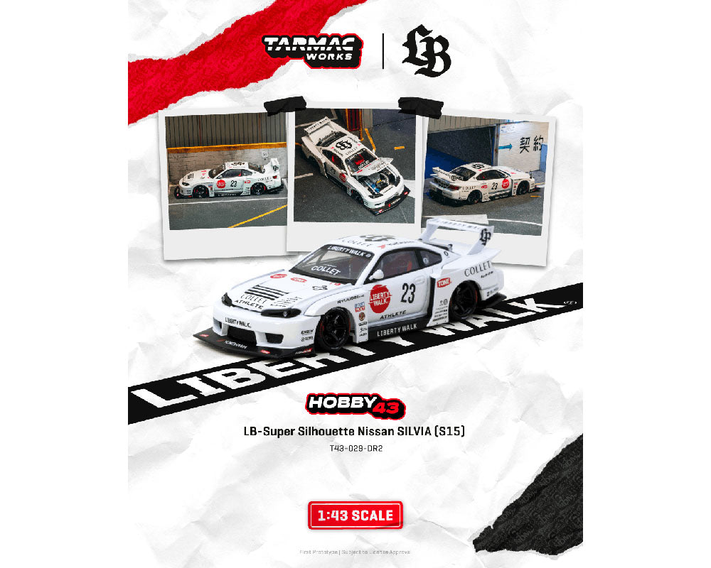 Tarmac Works 1:43 LB-Super Silhouette Nissan SILVIA (S15) Drift 2025