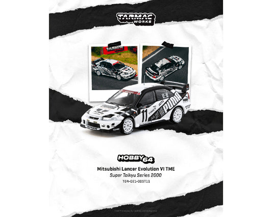 Tarmac Works 1:64 Mitsubishi Lancer Evolution VI TME Super Taikyu Series 2000