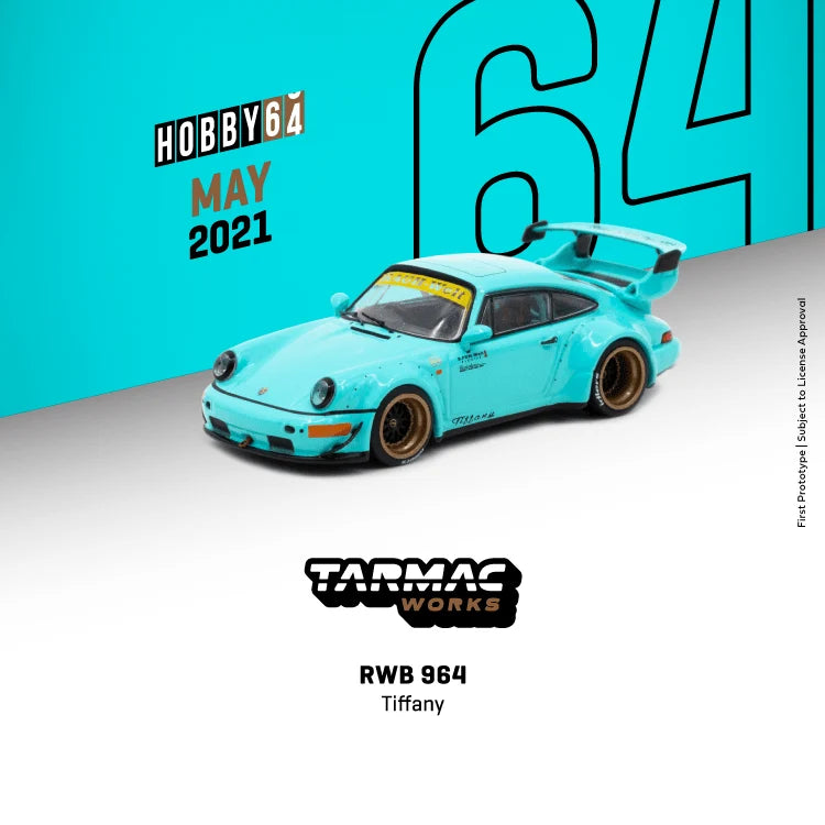 Tarmac Works 1:64 RWB 964 - Tiffany