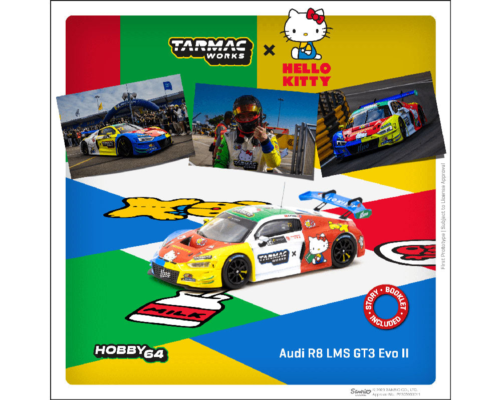 Tarmac Works 1:64 Audi R8 LMS GT3 Evo II Macau GT Cup 2022 Uno Racing – Adderly Fong - Hobby64