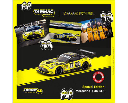 Tarmac Works 1:64 Mercedes-AMG GT3 Indianapolis 8 Hour 2021 Craft-Bamboo Racing M. Engel / L. Stolz / J. Gounon