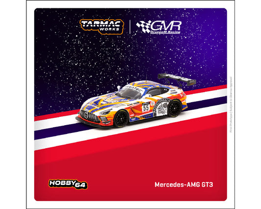 Tarmac Works 1:64 Mercedes-AMG GT3 24 Hours of SPA 2022 GruppeM Racing M. Engel / M. Buhk/ M. Grenier
