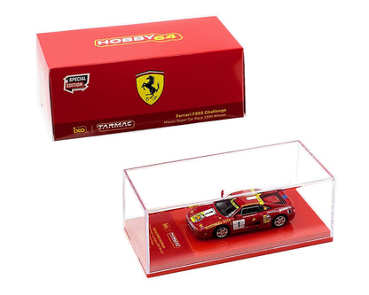 Tarmac Works 1:64 Ferrari F355 Challenge Macau Super Car Race 1994 Winner - Charles Kwan Special Edition – Hobby64