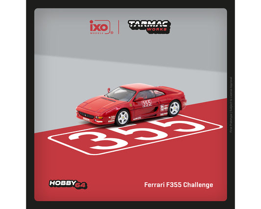 Tarmac Works 1:64 Ferrari F355 Challenge Presentation – IXO Models Collab – Hobby64