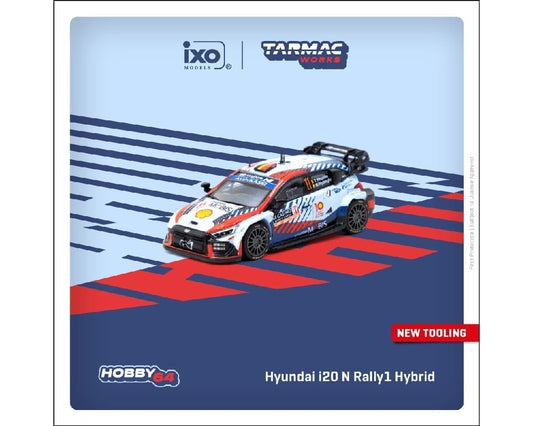 Tarmac Works 1:64 Hyundai i20 N Rally1 Hybrid Rallye Monte-Carlo 2024 Winner Thierry Neuville / Martijn Wydaeghe – Hobby64