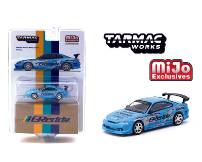 Tarmac Works 1:64 Vertex Nissan Silvia (S15) Greddy Special Limited Edition – MiJo Exclusive