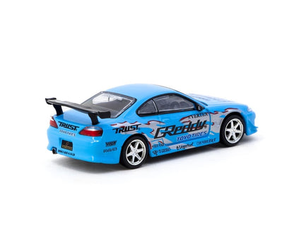 Tarmac Works 1:64 Vertex Nissan Silvia (S15) Greddy Special Limited Edition – MiJo Exclusive