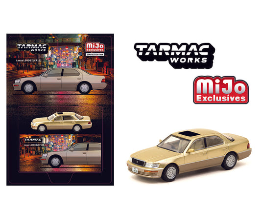 Tarmac Works 1:64 Lexus LS400 – Champagne Beige Metallic – Global64
