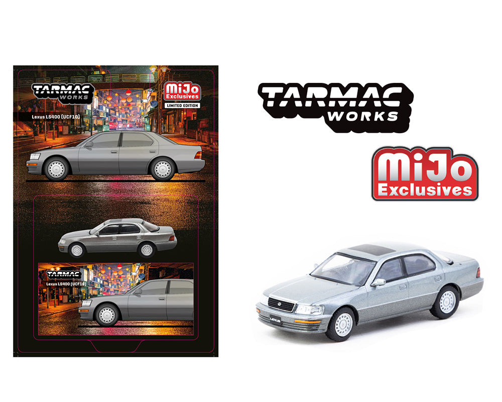 Tarmac Works 1:64 Lexus LS400 (UCF10) – Flint Grey
