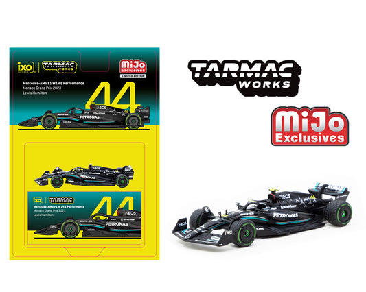 Tarmac Works 1:64 Mercedes-AMG F1 W14 E Performance Monaco Grand Prix 2023 Lewis Hamilton