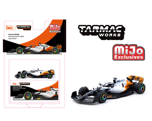 Tarmac Works 1:64 McLaren MCL60 Monaco Grand Prix 2023 Oscar Piastri