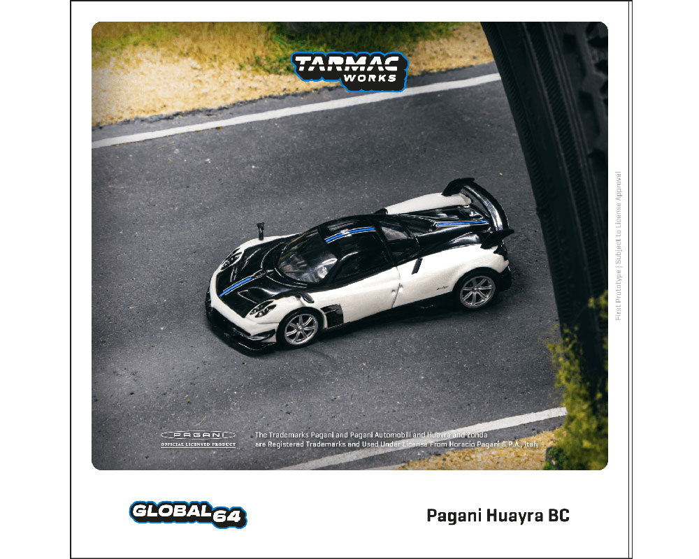 Tarmac Works 1:64 Pagani Huayra BC – Bianco Benny