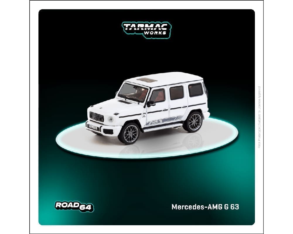 Tarmac Works 1:64 Mercedes-AMG G 63 Edition 55 – White – Road64