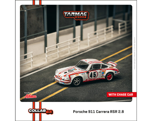 Tarmac Works 1:64 Porsche 911 Carrera RSR 2.8 24h Le Mans 1973 #45 Winner