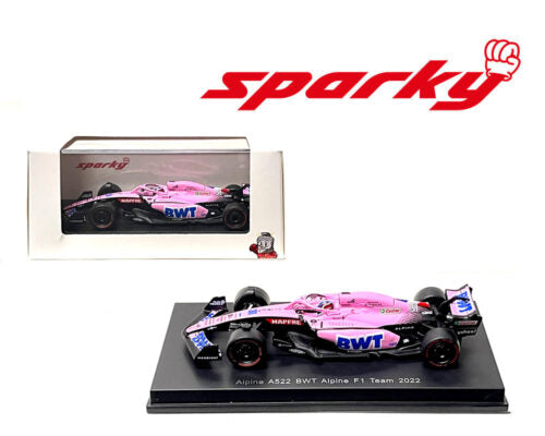 Sparky 1:64 Renault A522 Team Alpine BWT F1 Formula One World Championship 2022 - No.31 Esteban Ocon