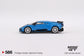MiniGT 1:64 Bugatti Centodieci – Blu Bugatti – MiJo Exclusive #586