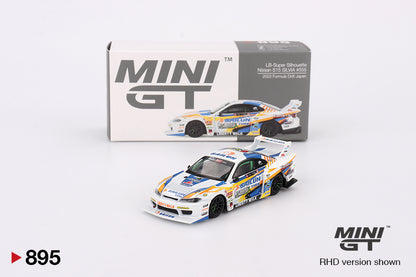 MiniGT 1:64 Nissan LB-Super Silhouette S15 SILVIA #555 2023 Formula Drift Japan #895