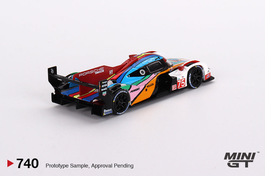 **LIMIT 2** MiniGT 1:64 Porsche 963 #75 Porsche Penske Motorsport 2023 24 Hrs of Le Mans #740