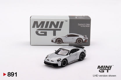 MiniGT 1:64 Porsche 911 Dakar – Ice Gray Metallic #891