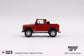MiniGT 1:64 Land Rover Defender 90 Pickup – Masai Red - MiJo Exclusive #323