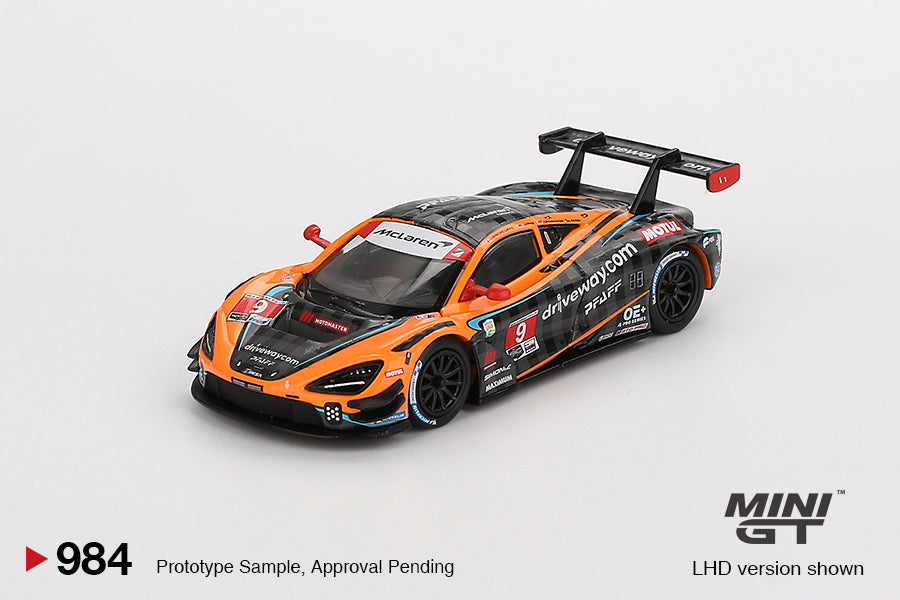 MiniGT 1:64 McLaren 720S GT3 Evo Pfaff Motorsports 2024 IMSA Daytona 24 Hrs #984