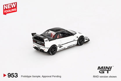 MiniGT 1:64 Mazda AZ-1 Liberty Walk LB40 – White – 2024 Tokyo Auto Salon #953