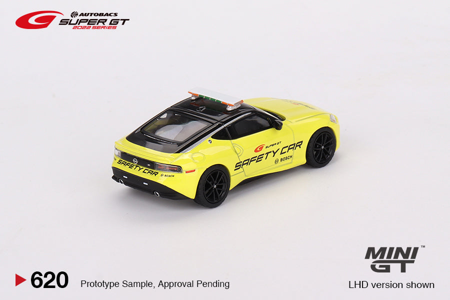 MiniGT 1:64 Nissan Z Performance 2023 SUPER GT Safety Car 2022 Super GT Series - Yellow #620