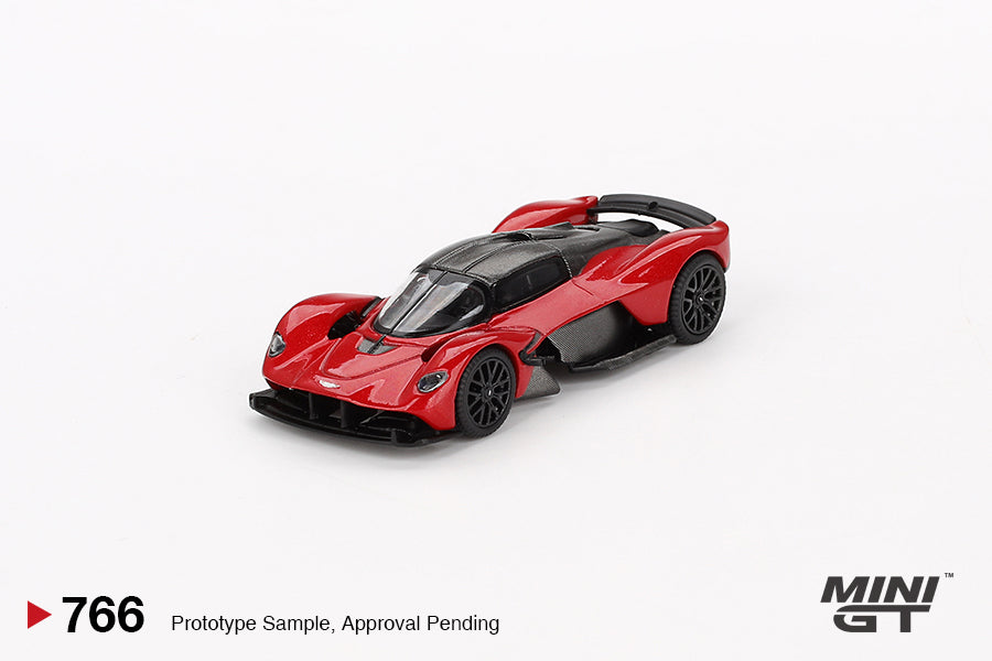 MiniGT 1:64 Aston Martin Valkyrie – Hyper Red – MiJo Exclusive #766