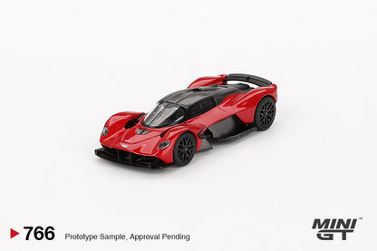 MiniGT 1:64 Aston Martin Valkyrie – Hyper Red – MiJo Exclusive #766