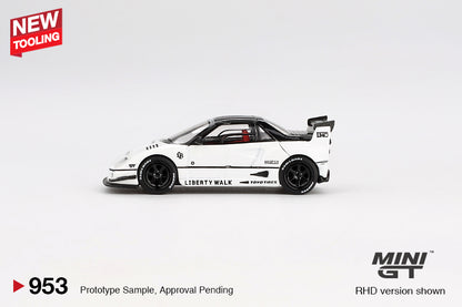 MiniGT 1:64 Mazda AZ-1 Liberty Walk LB40 – White – 2024 Tokyo Auto Salon #953