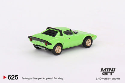 MiniGT 1:64 Lancia Stratos HF Stradale - Verde Chiaro - MiJo Exclusive #625