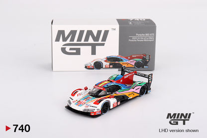 **LIMIT 2** MiniGT 1:64 Porsche 963 #75 Porsche Penske Motorsport 2023 24 Hrs of Le Mans #740