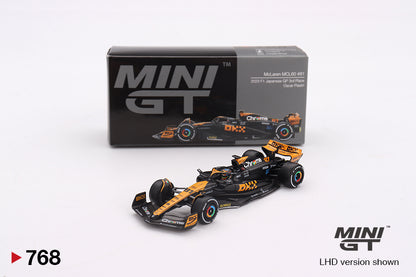 MiniGT 1:64 McLaren MCL60 #81 Oscar Piastri 2023 F1 Japan GP 3rd Place – MiJo Exclusive #768