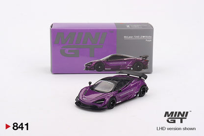 **LIMIT 1** MiniGT 1:64 McLaren 720S LB-Works – Purple #841